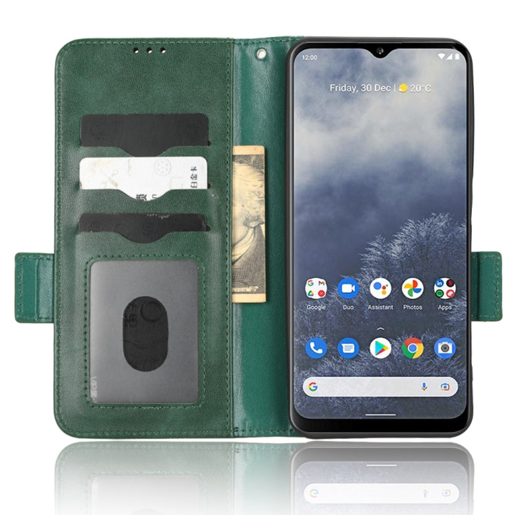 For Nokia G60 5G Symmetrical Triangle Leather Phone Case