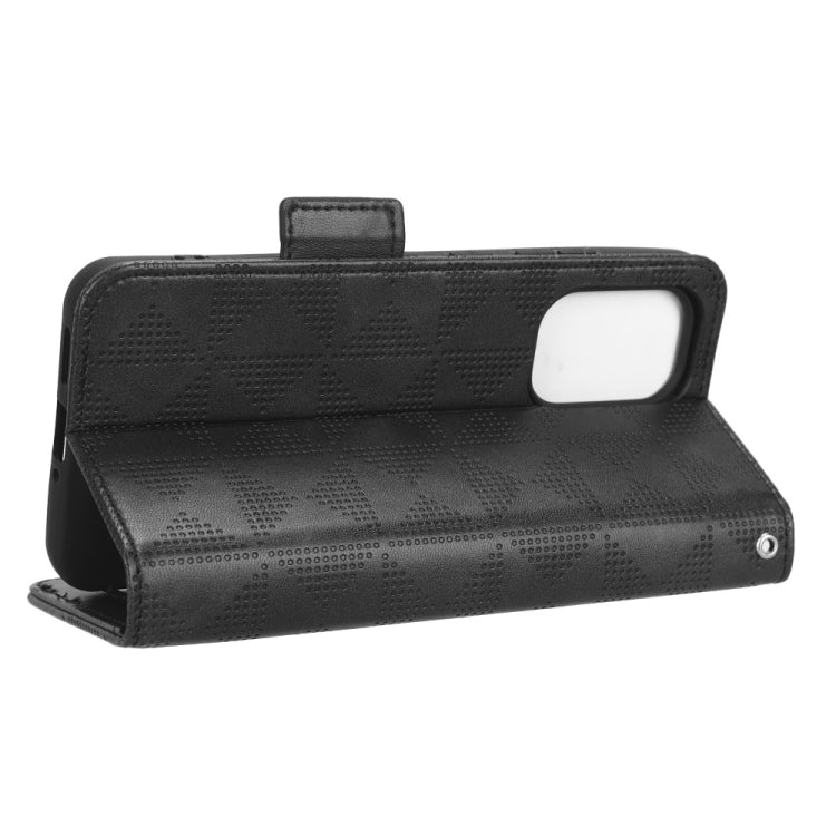 For Nokia X30 5G Symmetrical Triangle Leather Phone Case