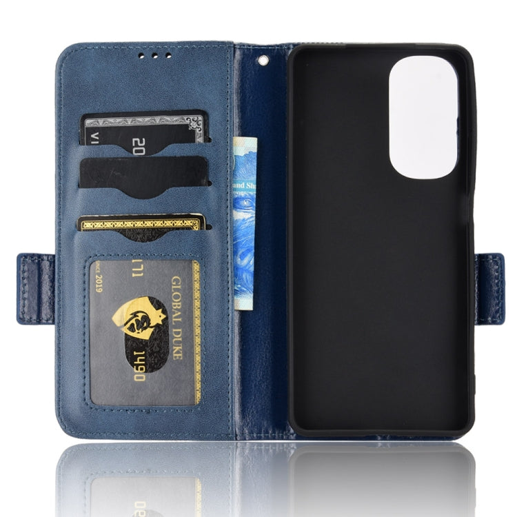 For Motorola Edge 30 Symmetrical Triangle Leather Phone Case