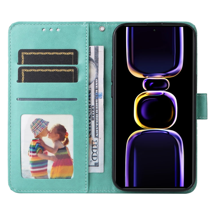 For Xiaomi Redmi K60/K60 Pro Embossed Sunflower Leather Phone Case