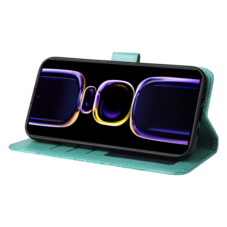 For Xiaomi Redmi K60/K60 Pro Embossed Sunflower Leather Phone Case