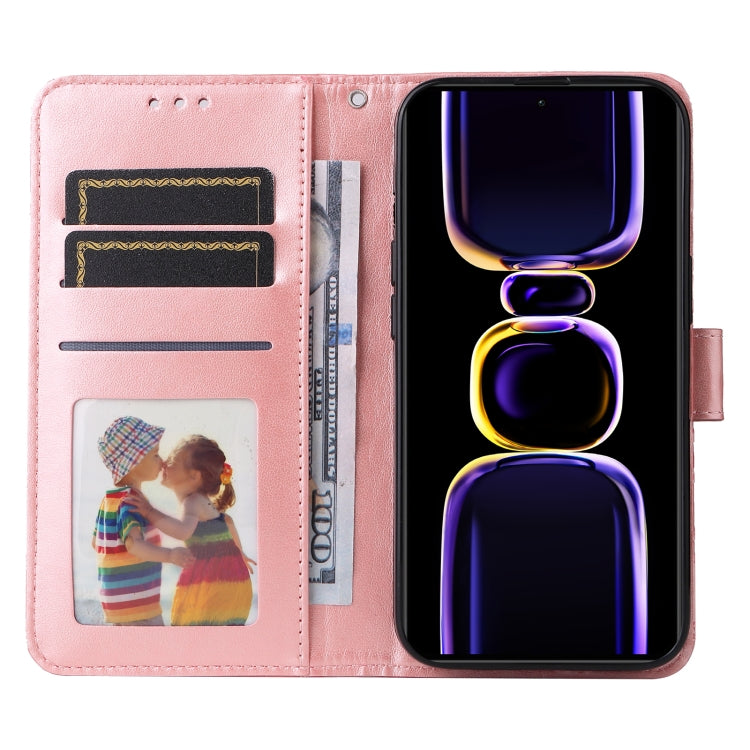 For Xiaomi Redmi K60/K60 Pro Embossed Sunflower Leather Phone Case