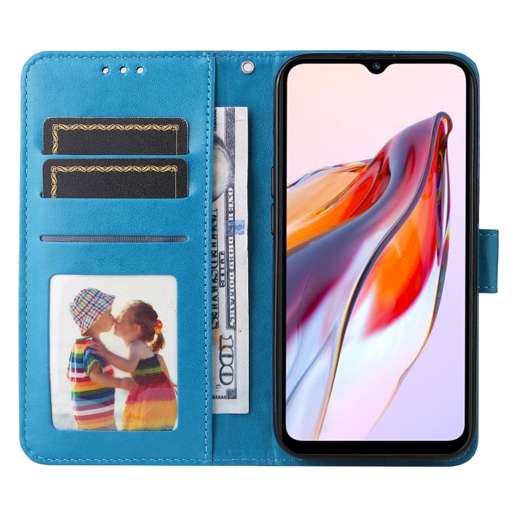 For Xiaomi Redmi 11A 4G/12C Embossed Sunflower Leather Phone Case