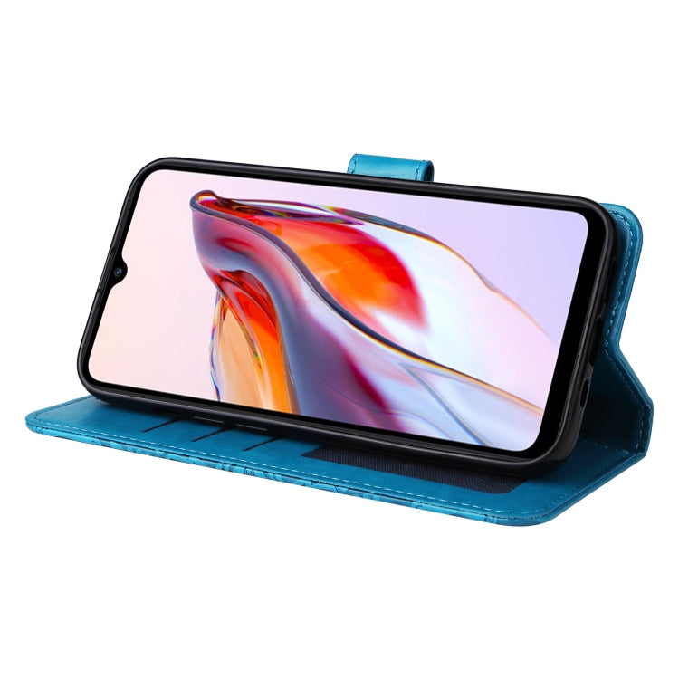 For Xiaomi Redmi 11A 4G/12C Embossed Sunflower Leather Phone Case