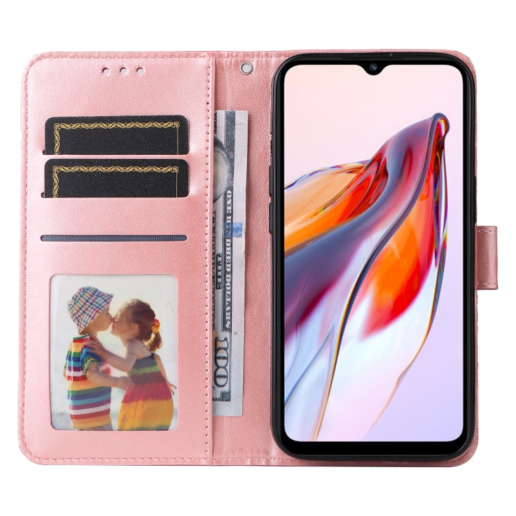 For Xiaomi Redmi 11A 4G/12C Embossed Sunflower Leather Phone Case