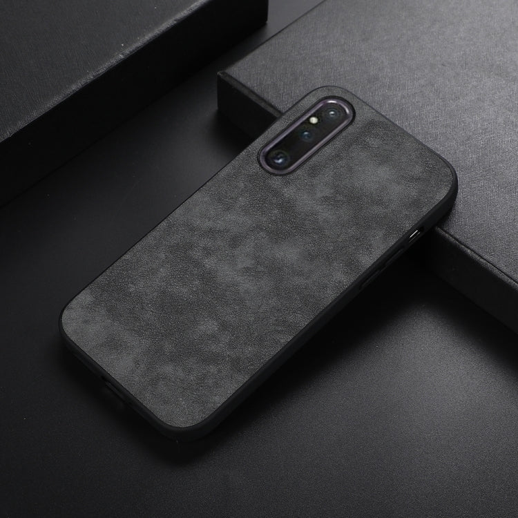 For Sony Xperia 1 V Morocco Texture PU Phone Case