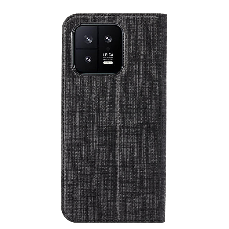 For Xiaomi 13 ViLi DMX Series Shockproof Magnetic Flip Leather Phone Case