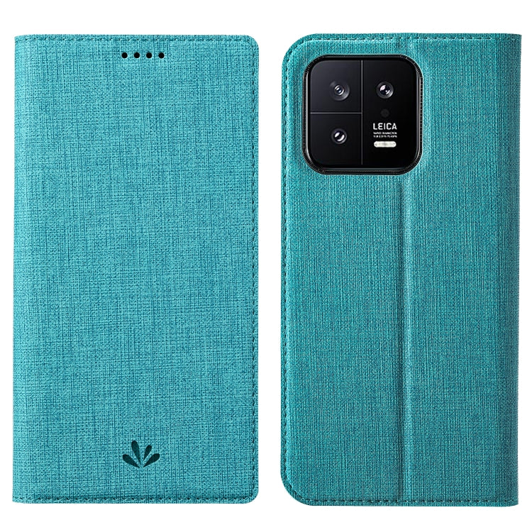 For Xiaomi 13 ViLi DMX Series Shockproof Magnetic Flip Leather Phone Case