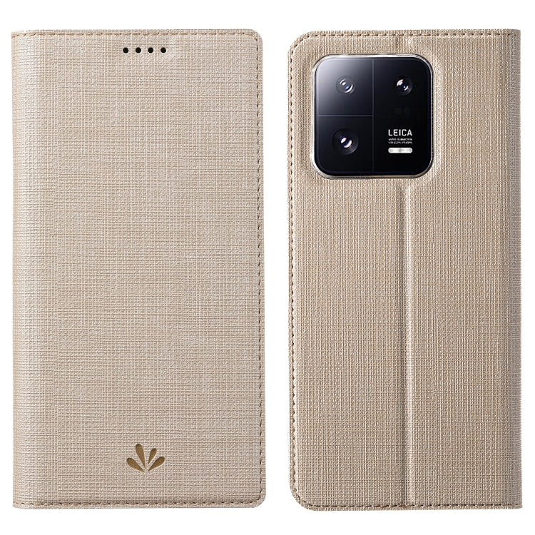 For Xiaomi 13 Pro ViLi DMX Series Shockproof Magnetic Flip Leather Phone Case