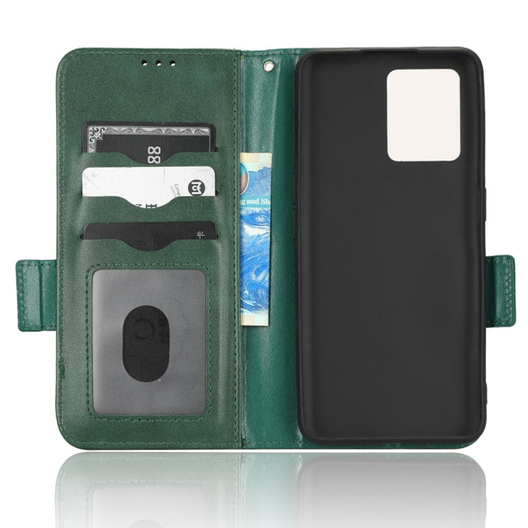 For Realme 9 Pro+ / 9 4G Symmetrical Triangle Leather Phone Case