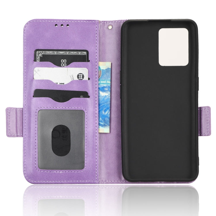 For Realme 9 Pro+ / 9 4G Symmetrical Triangle Leather Phone Case