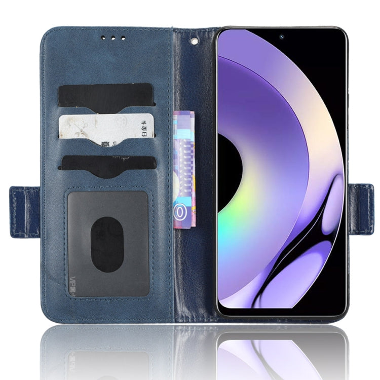 For Realme 10 Pro Symmetrical Triangle Leather Phone Case
