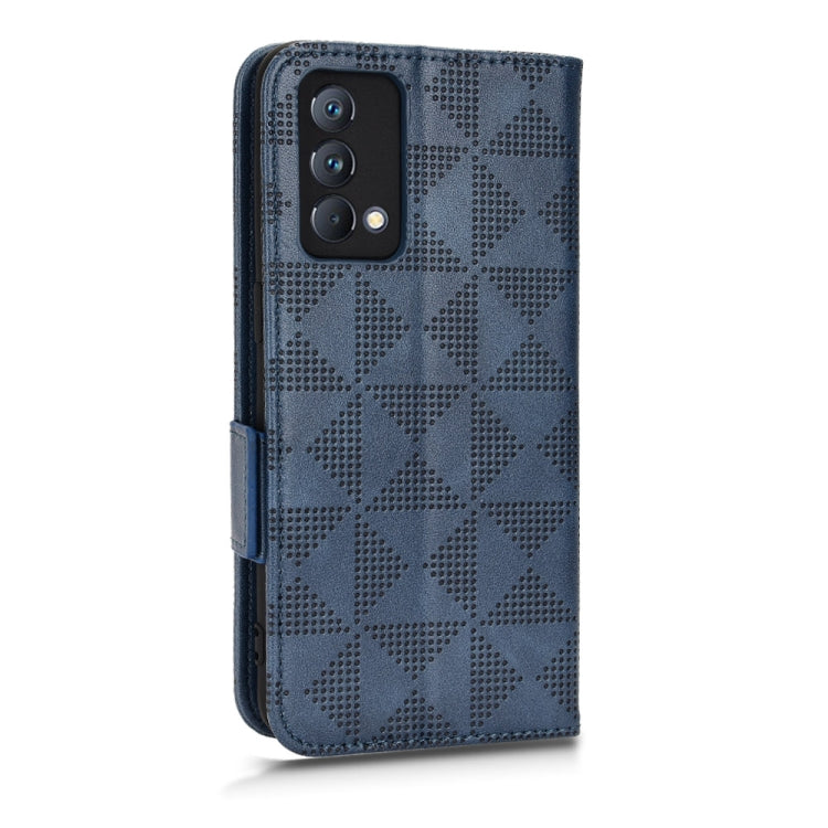 For Realme GT Master / Q3 Pro Carnival Symmetrical Triangle Leather Phone Case