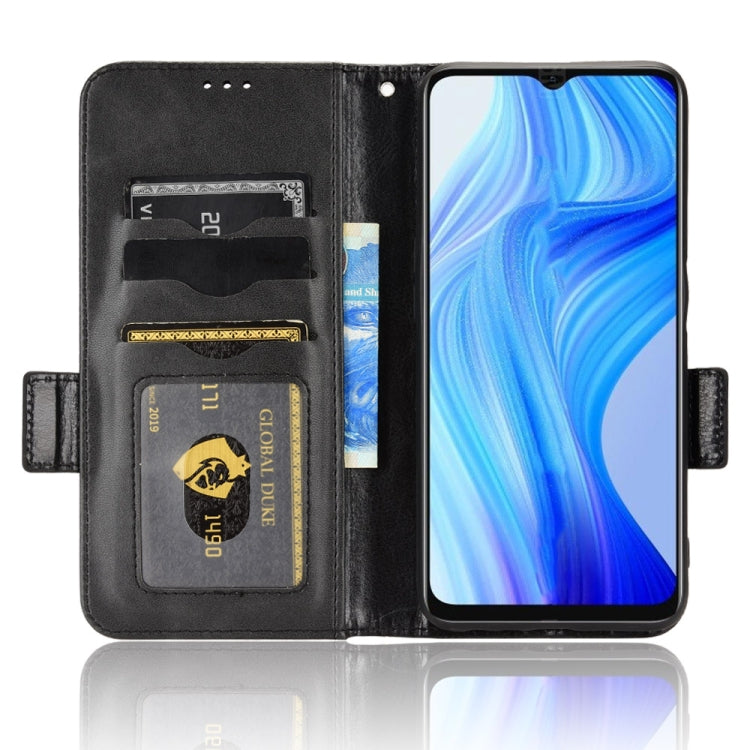 For Realme V20 Symmetrical Triangle Leather Phone Case