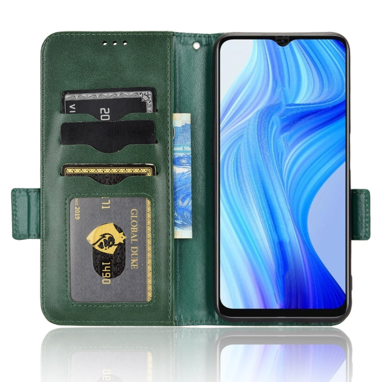For Realme V20 Symmetrical Triangle Leather Phone Case