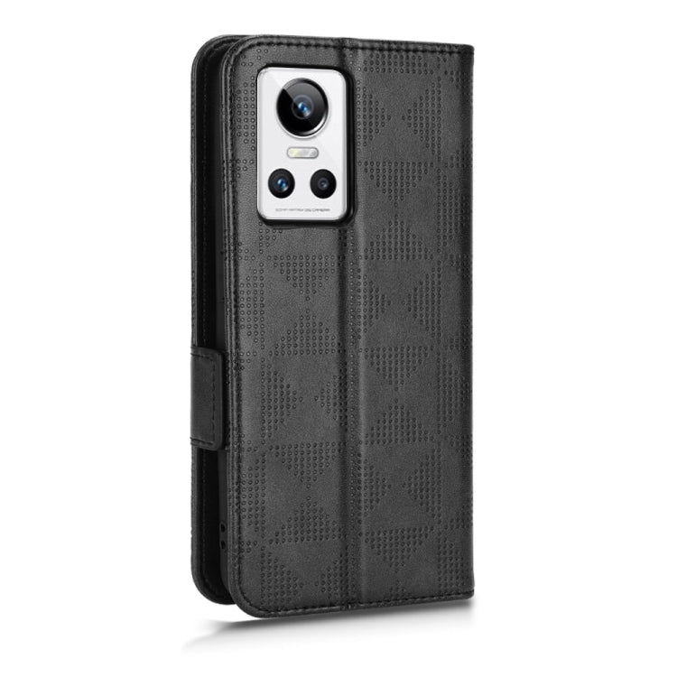 For Realme GT Neo3 Symmetrical Triangle Leather Phone Case