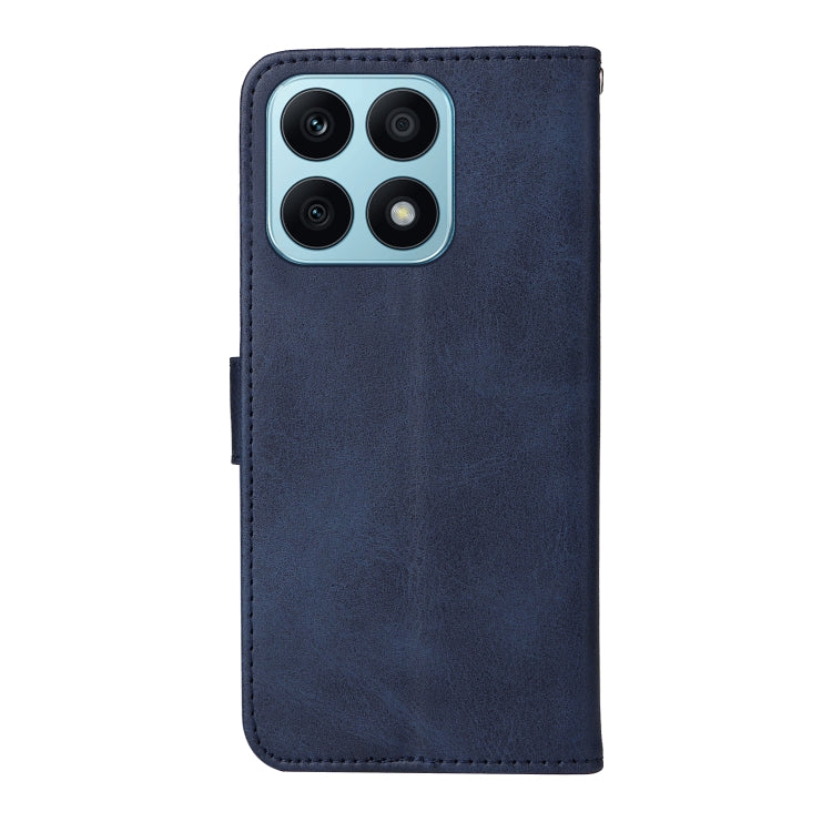 For Honor X8a Classic Calf Texture Flip Leather Phone Case