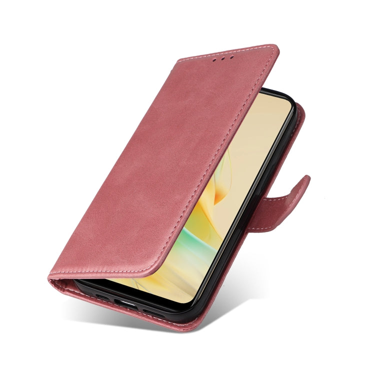 For OPPO Reno8 T 4G Classic Calf Texture Flip Leather Phone Case