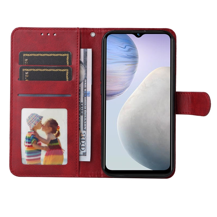 For vivo Y02 4G Classic Calf Texture Flip Leather Phone Case