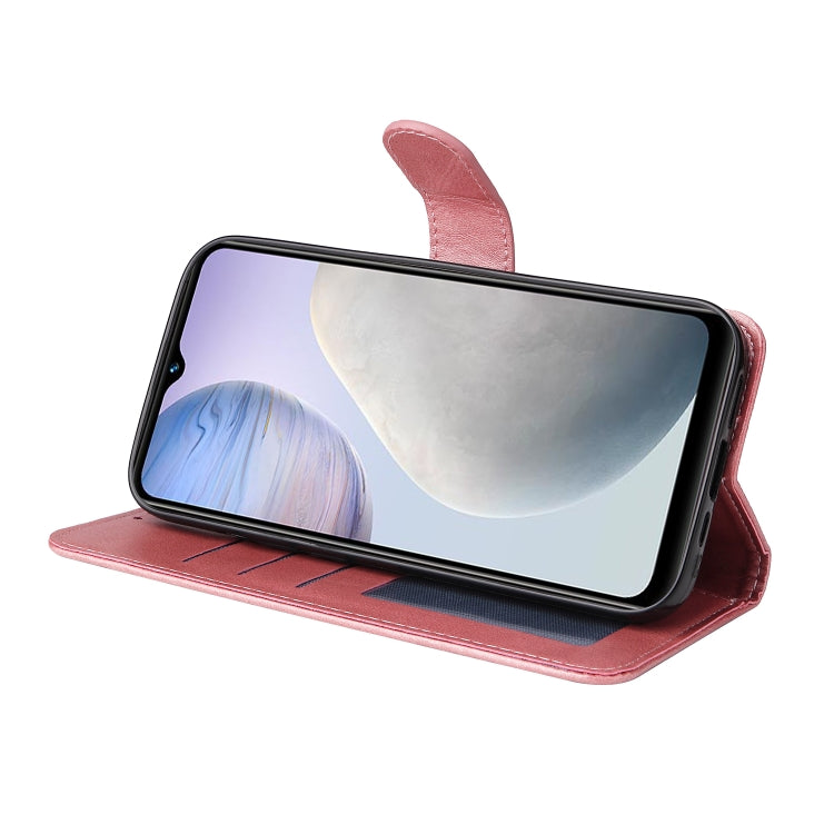 For vivo Y02 4G Classic Calf Texture Flip Leather Phone Case