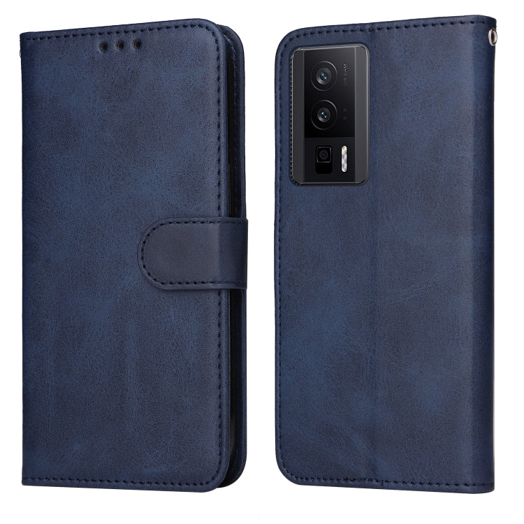 For Xiaomi Redmi K60/K60 Pro Classic Calf Texture Flip Leather Phone Case