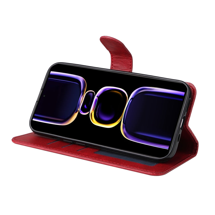 For Xiaomi Redmi K60/K60 Pro Classic Calf Texture Flip Leather Phone Case