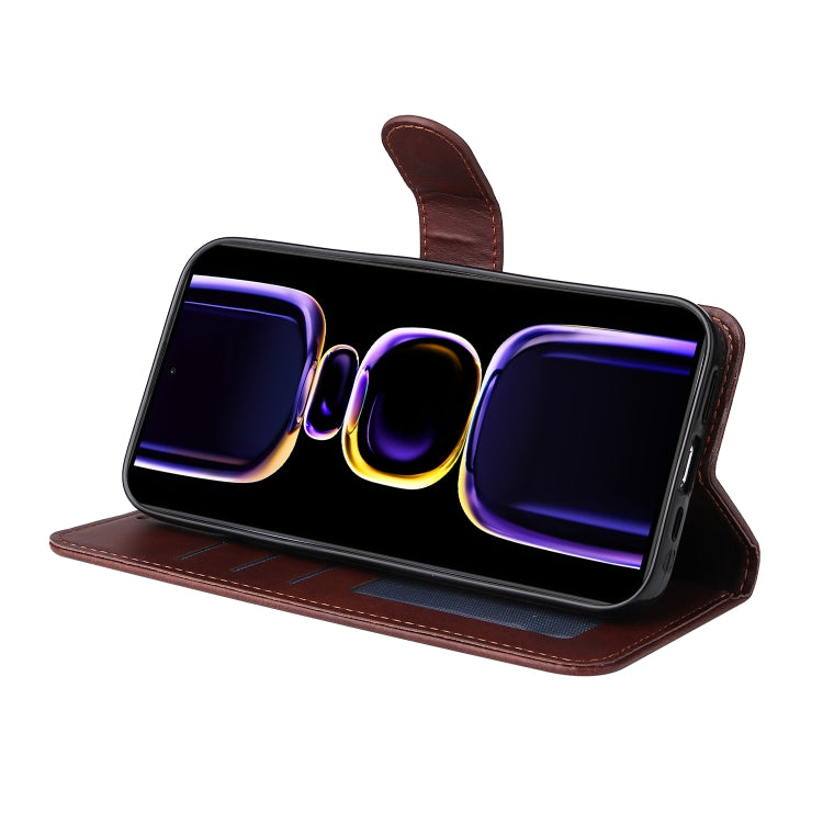 For Xiaomi Redmi K60/K60 Pro Classic Calf Texture Flip Leather Phone Case