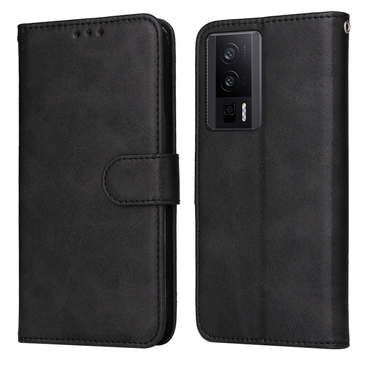 For Xiaomi Redmi K60/K60 Pro Classic Calf Texture Flip Leather Phone Case