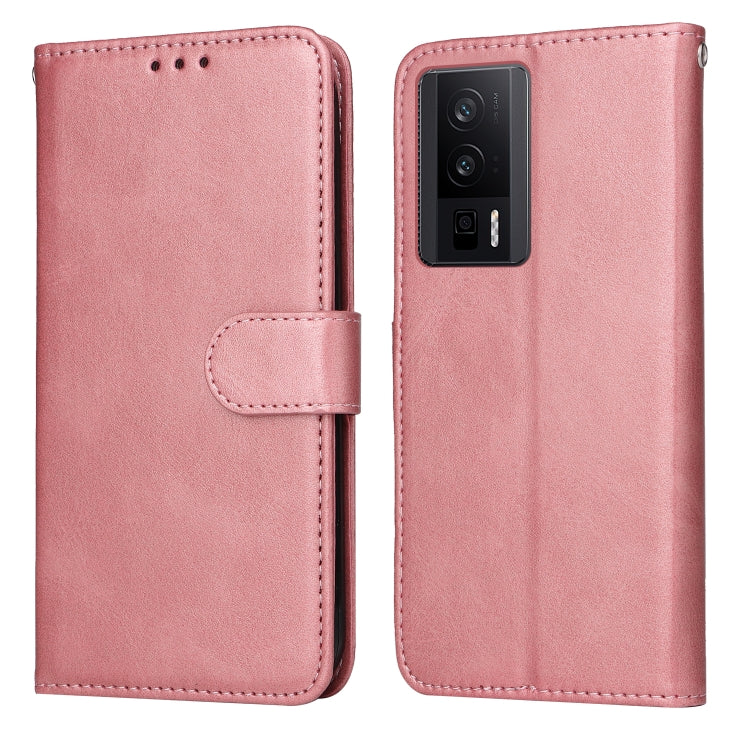 For Xiaomi Redmi K60/K60 Pro Classic Calf Texture Flip Leather Phone Case