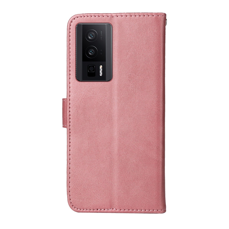 For Xiaomi Redmi K60/K60 Pro Classic Calf Texture Flip Leather Phone Case