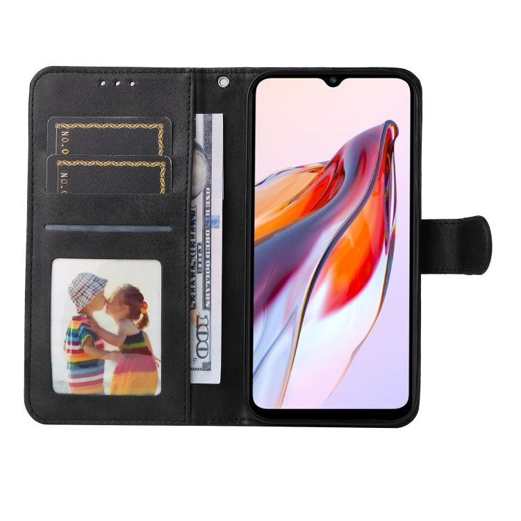 For Xiaomi Redmi 11A 4G/12C Classic Calf Texture Flip Leather Phone Case