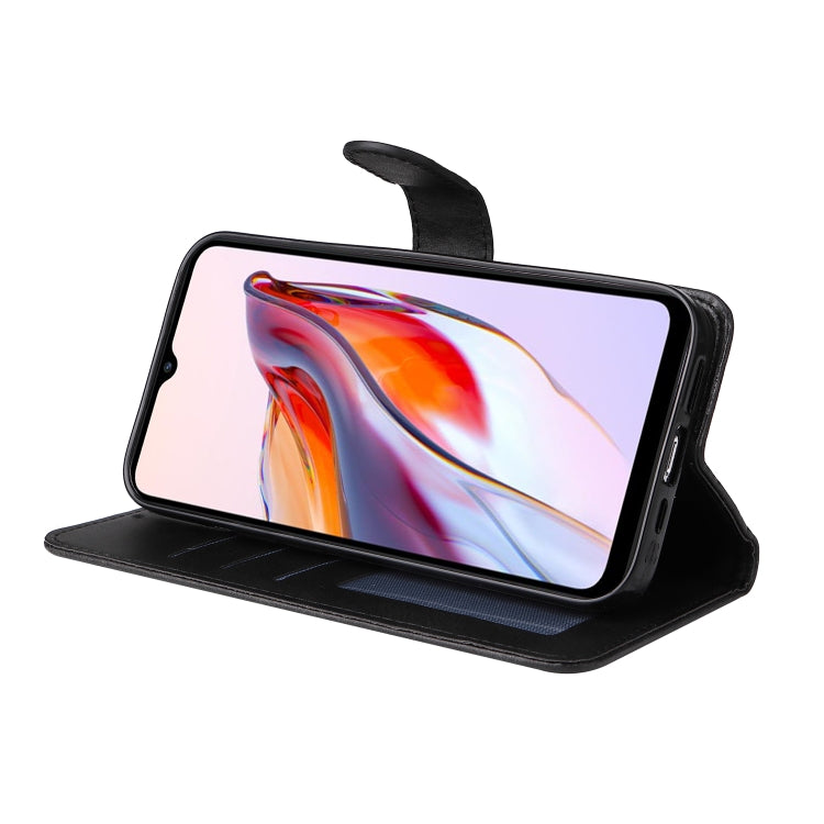 For Xiaomi Redmi 11A 4G/12C Classic Calf Texture Flip Leather Phone Case