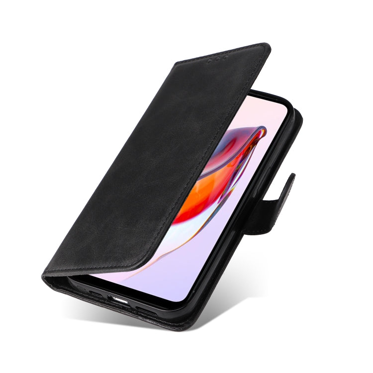 For Xiaomi Redmi 11A 4G/12C Classic Calf Texture Flip Leather Phone Case