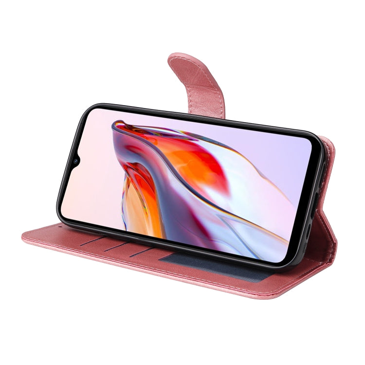 For Xiaomi Redmi 11A 4G/12C Classic Calf Texture Flip Leather Phone Case