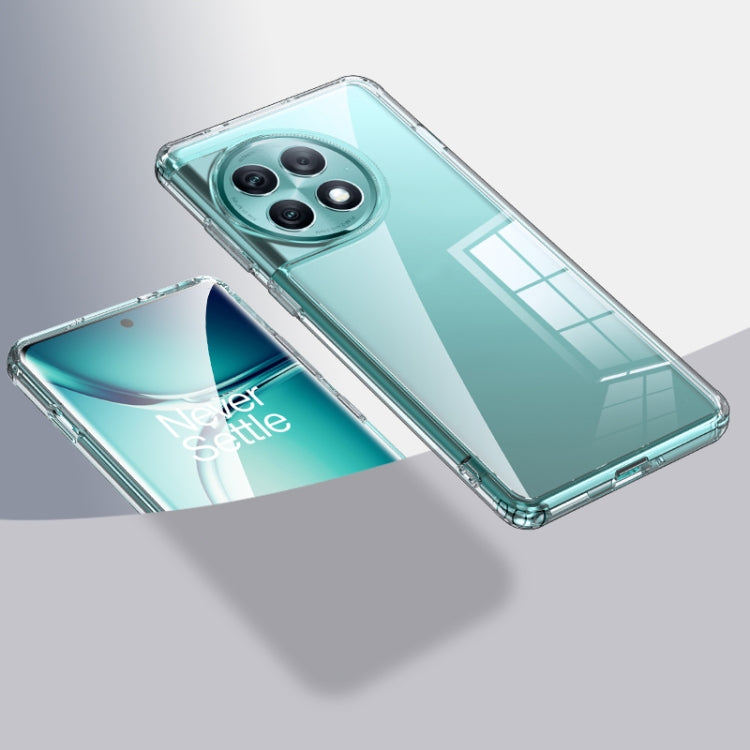 For OnePlus Ace 2 Pro 5G Armor Clear TPU Hard PC Phone Case