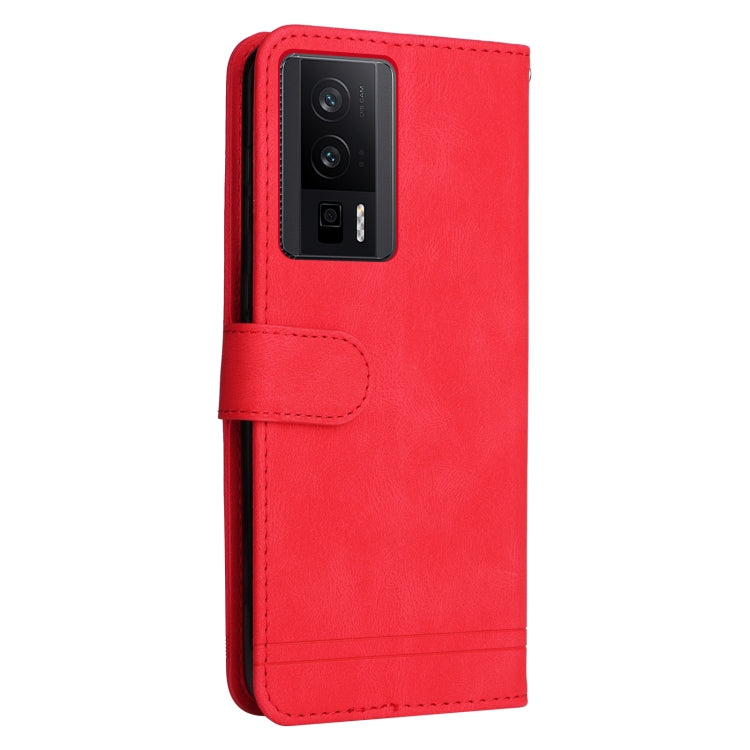 For Xiaomi Redmi K60/K60 Pro Skin Feel Life Tree Metal Button Leather Phone Case