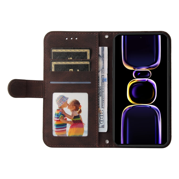 For Xiaomi Redmi K60/K60 Pro Skin Feel Life Tree Metal Button Leather Phone Case