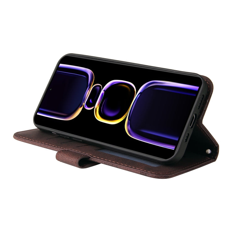 For Xiaomi Redmi K60/K60 Pro Skin Feel Life Tree Metal Button Leather Phone Case