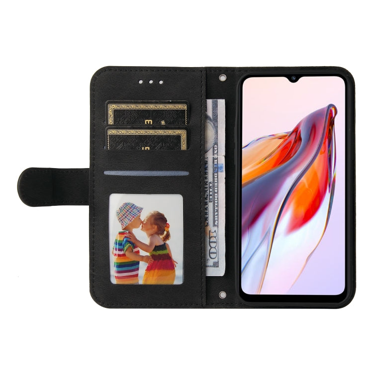 For Xiaomi Redmi 11A 4G/12C Skin Feel Life Tree Metal Button Leather Phone Case