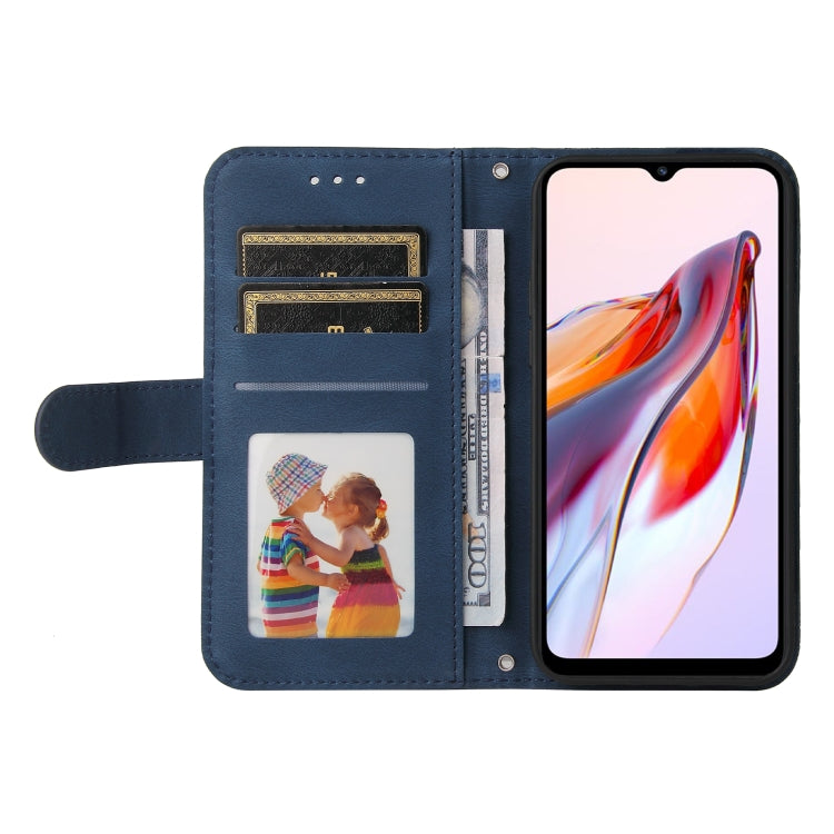 For Xiaomi Redmi 11A 4G/12C Skin Feel Life Tree Metal Button Leather Phone Case