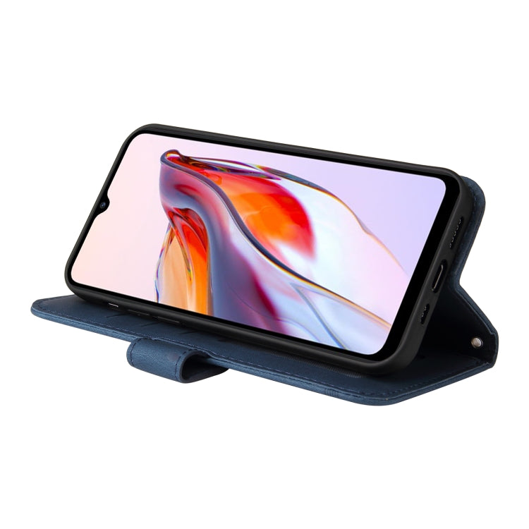 For Xiaomi Redmi 11A 4G/12C Skin Feel Life Tree Metal Button Leather Phone Case