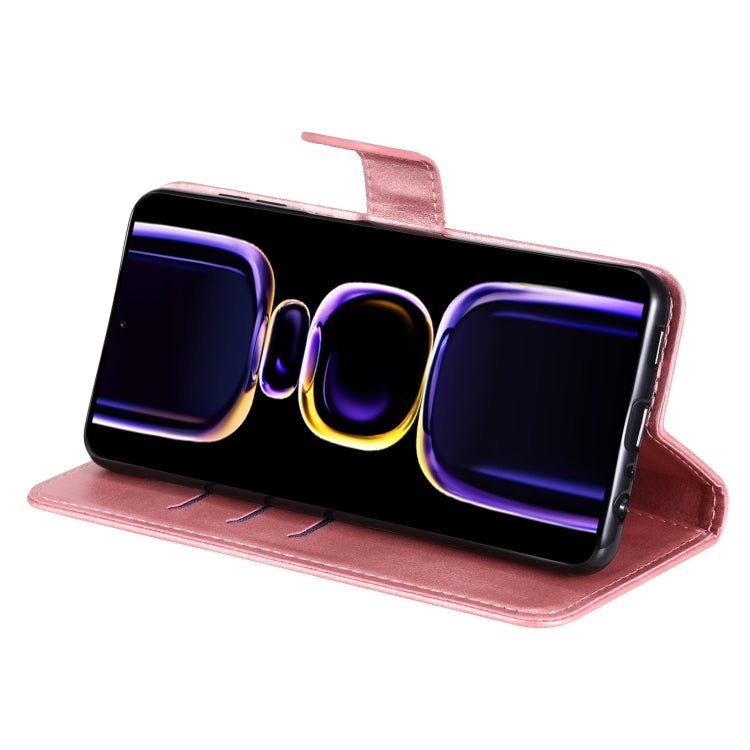 For Xiaomi Redmi K60/K60 Pro Calf Texture Zipper Leather Phone Case