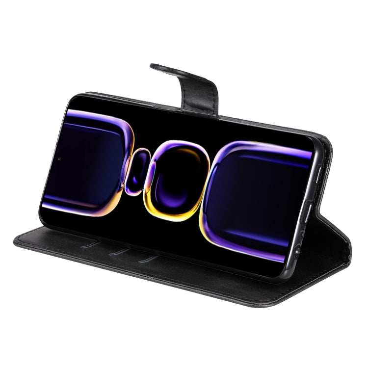 For Xiaomi Redmi K60/K60 Pro Calf Texture Zipper Leather Phone Case