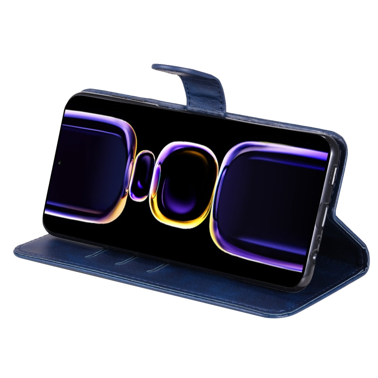 For Xiaomi Redmi K60/K60 Pro Calf Texture Zipper Leather Phone Case