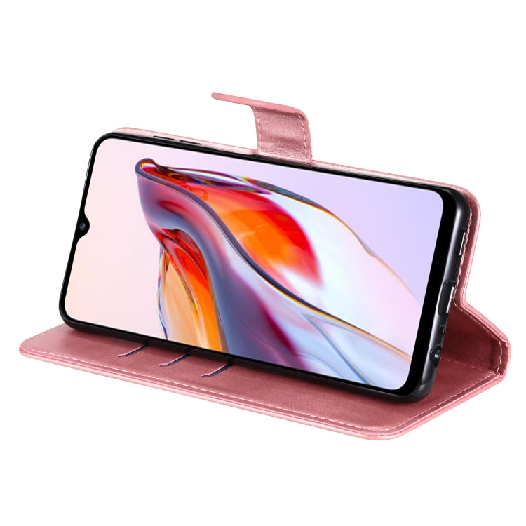 For Xiaomi Redmi 11A 4G/12C Calf Texture Zipper Leather Phone Case