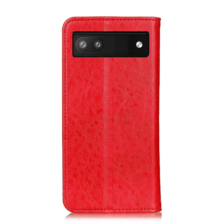 For Google Pixel 7a Magnetic Crazy Horse Texture Leather Phone Case