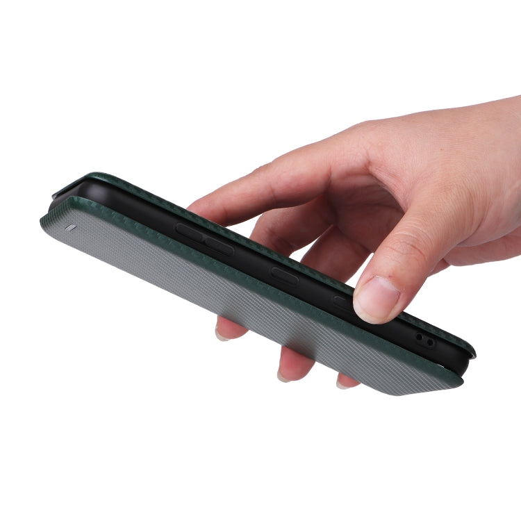 For Kyocera Digno SX3 KYG02 Carbon Fiber Texture Flip Leather Phone Case