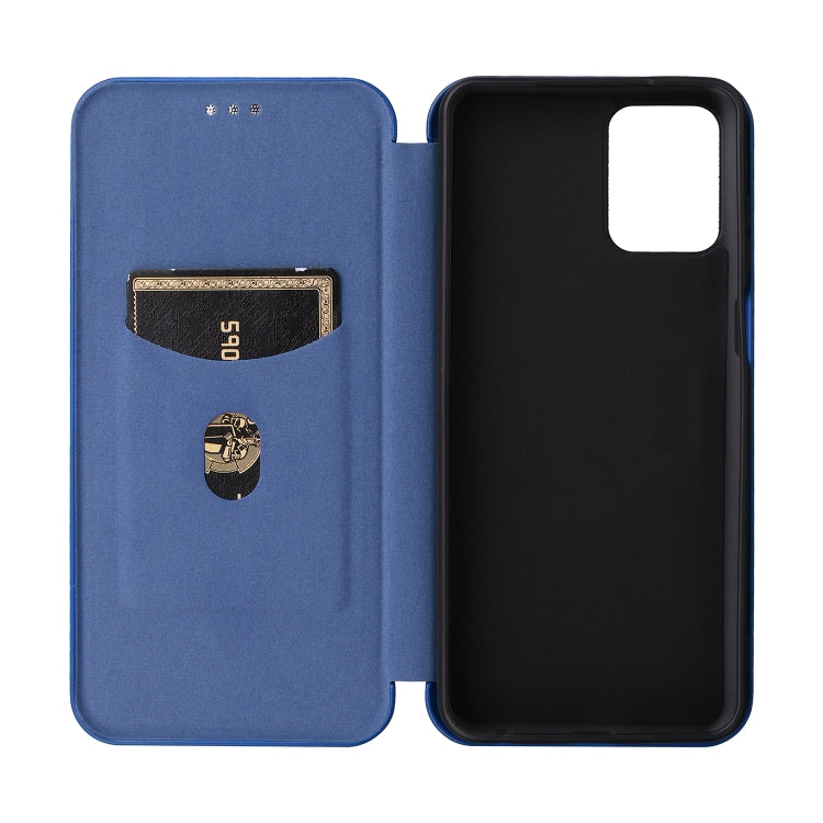 For Motorola Moto G Power 2023 Carbon Fiber Texture Flip Leather Phone Case