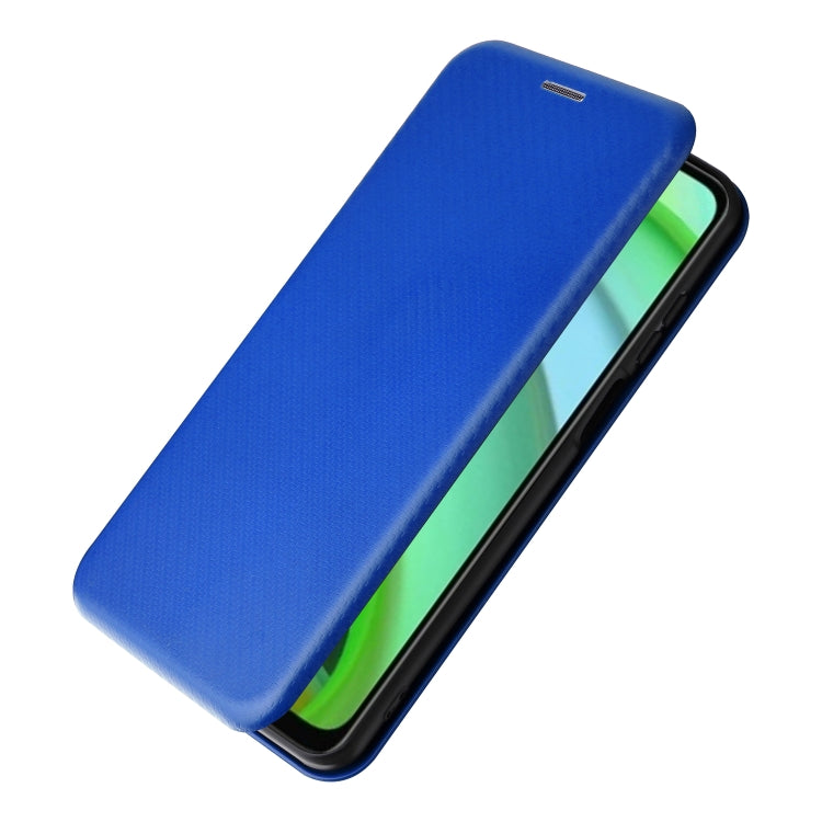 For Motorola Moto G Power 2023 Carbon Fiber Texture Flip Leather Phone Case