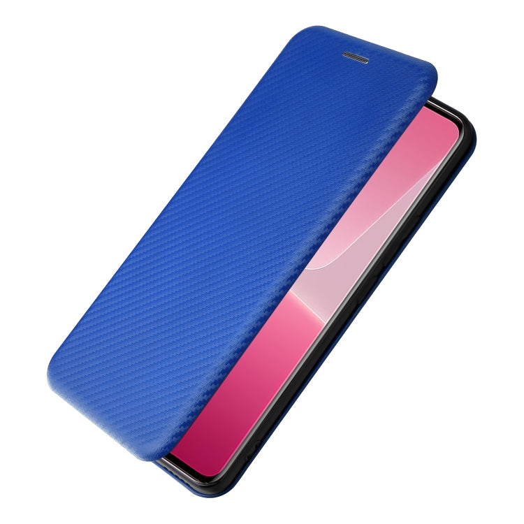 For Xiaomi 13 Lite Carbon Fiber Texture Flip Leather Phone Case